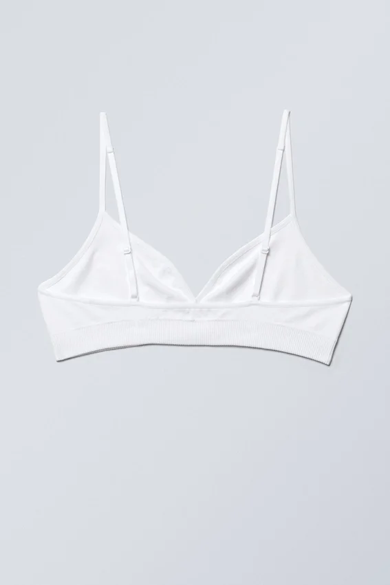 Sujetador triangular sin costuras Cat Soft – Blanco Sujetador triangular sin costuras Cat Soft – Blanco