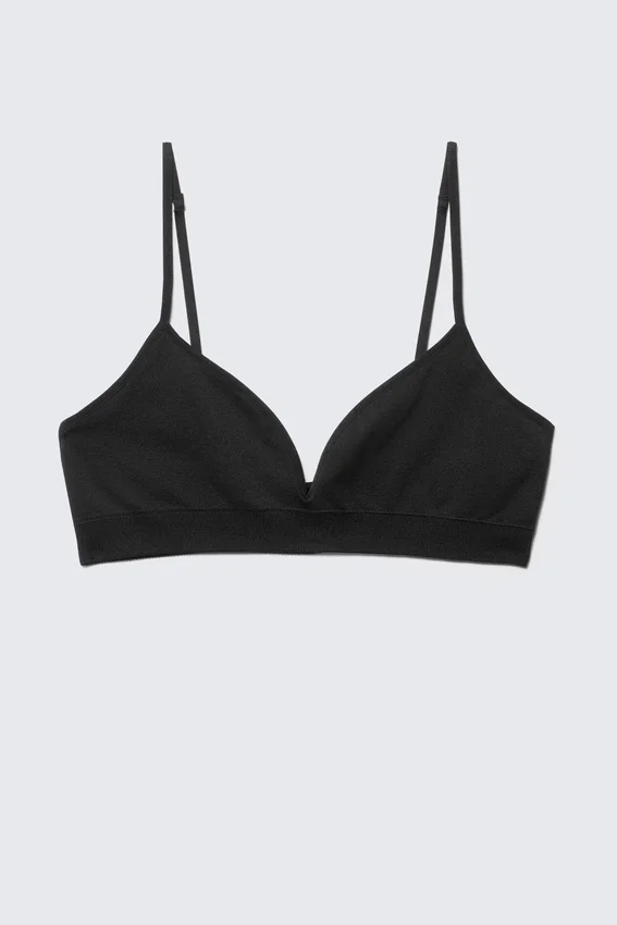Sujetador triangular sin costuras Cat Soft – Negro Sujetador triangular sin costuras Cat Soft – Negro