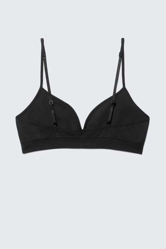Sujetador triangular sin costuras Cat Soft – Negro Sujetador triangular sin costuras Cat Soft – Negro