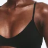 Sujetador triangular sin costuras y suave – Negro Sujetador triangular sin costuras y suave – Negro
