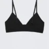Sujetador triangular sin costuras y suave – Negro Sujetador triangular sin costuras y suave – Negro