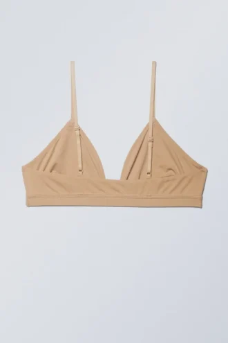 Sujetador triangular suave – Beige