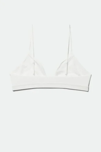 Sujetador triangular suave – Blanco