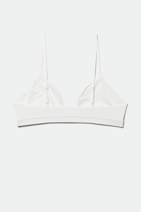 Sujetador triangular suave – Blanco Sujetador triangular suave – Blanco