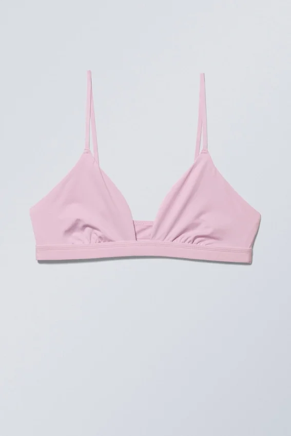 Sujetador triangular suave – Rosa claro Sujetador triangular suave – Rosa claro
