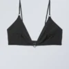 Sujetador triangular Tori Piercing – Negro Sujetador triangular Tori Piercing – Negro
