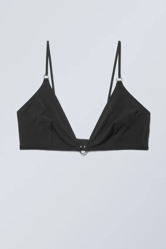 Sujetador triangular Tori Piercing – Negro Sujetador triangular Tori Piercing – Negro