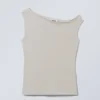 Top ajustado asimétrico – Light Dusty Mole Top ajustado asimétrico – Light Dusty Mole