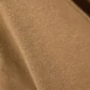 Top ajustado de cuello en V y manga larga – Beige oscuro