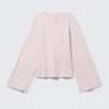 Top ajustado de manga larga – Rosa claro Top ajustado de manga larga – Rosa claro