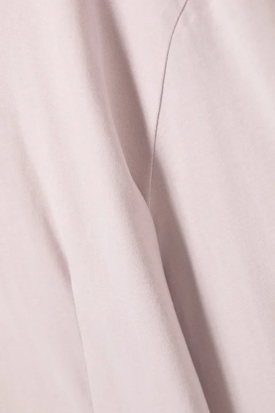 Top ajustado de manga larga – Rosa claro Top ajustado de manga larga – Rosa claro