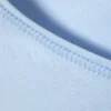 Top ajustado de manga tres cuartos – Azul claro Top ajustado de manga tres cuartos – Azul claro