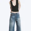 Top ajustado sin mangas con cuello en V – Negro Top ajustado sin mangas con cuello en V – Negro