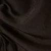Top con cuello barco, fruncido y mangas acampanadas – Marrón oscuro Top con cuello barco, fruncido y mangas acampanadas – Marrón oscuro