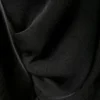 Top con cuello barco fruncido y mangas acampanadas – Negro Top con cuello barco fruncido y mangas acampanadas – Negro