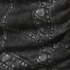 Top con cuello halter y espalda abierta estampado – Negro – Estampado vaquero