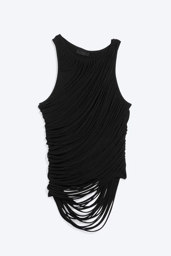 Top con lazo – Negro Top con lazo – Negro