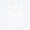 Top con tirantes y cuello en V – Blanco Top con tirantes y cuello en V – Blanco