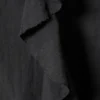Top con volantes y lazo delantero – Gris oscuro