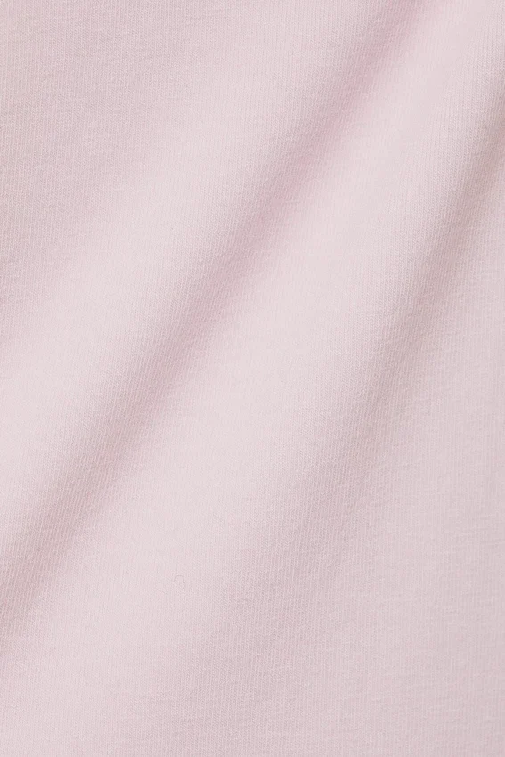 Top de algodón ajustado con cuello halter – Rosa claro Top de algodón ajustado con cuello halter – Rosa claro