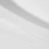 Top de algodón de manga larga y corte entallado – Blanco Top de algodón de manga larga y corte entallado – Blanco