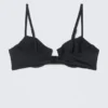 Top de bikini con aros y relleno – Negro Top de bikini con aros y relleno – Negro