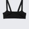 Top de bikini con cuello cuadrado – Negro Top de bikini con cuello cuadrado – Negro