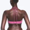 Top de bikini con cuello halter – Rosa Top de bikini con cuello halter – Rosa