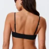 Top de bikini con cuello redondo – Negro Top de bikini con cuello redondo – Negro