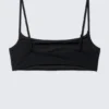 Top de bikini con cuello redondo – Negro Top de bikini con cuello redondo – Negro