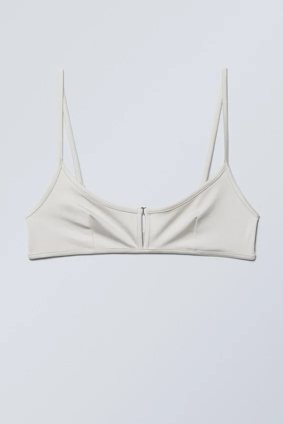 Top de bikini con hebilla delantera – Dusty Mole Top de bikini con hebilla delantera – Dusty Mole