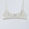 Top de bikini con hebilla delantera – Dusty Mole Top de bikini con hebilla delantera – Dusty Mole