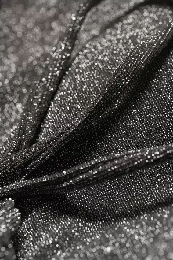 Top de bikini con lazos en la espalda y purpurina – Gris – Purpurina Top de bikini con lazos en la espalda y purpurina – Gris – Purpurina