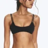 Top de bikini con tirantes en capas – Negro Top de bikini con tirantes en capas – Negro
