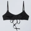 Top de bikini con tirantes – Negro Top de bikini con tirantes – Negro