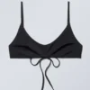 Top de bikini con tirantes – Negro Top de bikini con tirantes – Negro