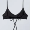Top de bikini con tirantes – Negro Top de bikini con tirantes – Negro