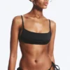 Top de bikini con tirantes y escote cuadrado – Negro Top de bikini con tirantes y escote cuadrado – Negro