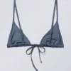 Top de bikini triangular – Azul brillante Top de bikini triangular – Azul brillante