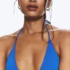 Top de bikini triangular con tirantes – Azul brillante Top de bikini triangular con tirantes – Azul brillante