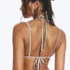 Top de bikini triangular – Gris claro empolvado Top de bikini triangular – Gris claro empolvado