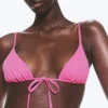 Top de bikini triangular – Rosa Top de bikini triangular – Rosa