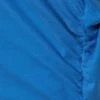 Top de lyocell drapeado de corte entallado – Azul Top de lyocell drapeado de corte entallado – Azul