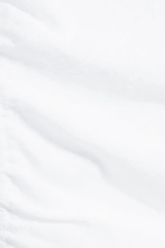 Top de manga corta con fruncidos – Blanco Top de manga corta con fruncidos – Blanco