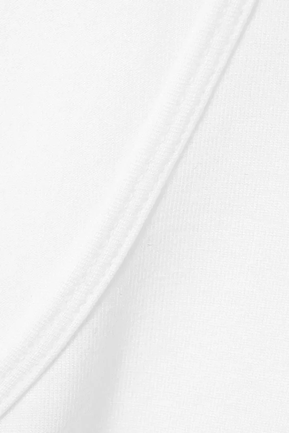 Top de manga larga con espalda profunda – Blanco Top de manga larga con espalda profunda – Blanco