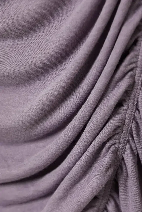 Top de manga larga con fruncidos – Lila Top de manga larga con fruncidos – Lila