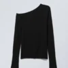Top de manga larga sin costuras Myra – Negro Top de manga larga sin costuras Myra – Negro