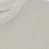 Top de manga larga suave y transparente – Gris claro Top de manga larga suave y transparente – Gris claro