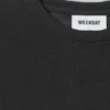 Top de manga larga suave y transparente – Gris oscuro