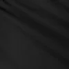 Top de nailon drapeado con un solo hombro – Negro